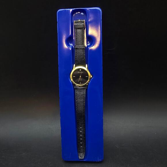 Classique Black Quartz Watch New In Box WORKS Working - Picture 13 of 13